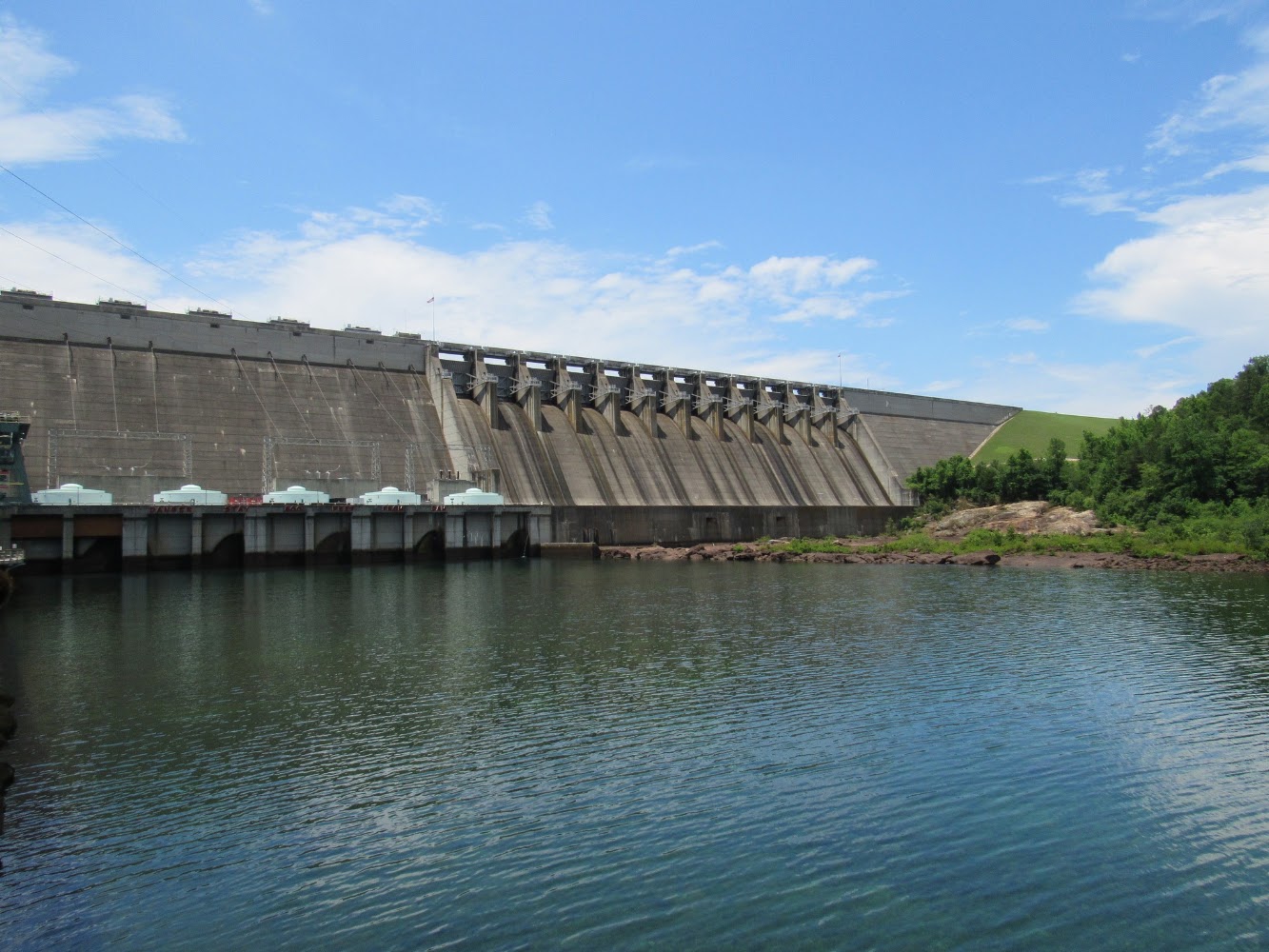 Lead image from the original R&M Lake Hartwell Dam — Georgia–South Carolina Border album