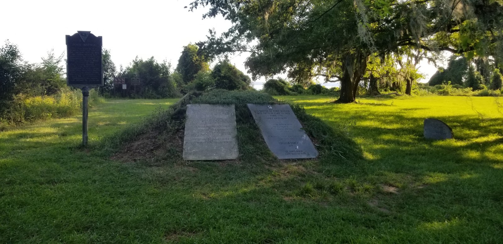 Lead image from the original R&M Santee Indian Mound and Fort Watson album