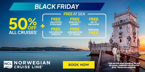 Norwegian Cruise Line Black Friday 2025 sale
