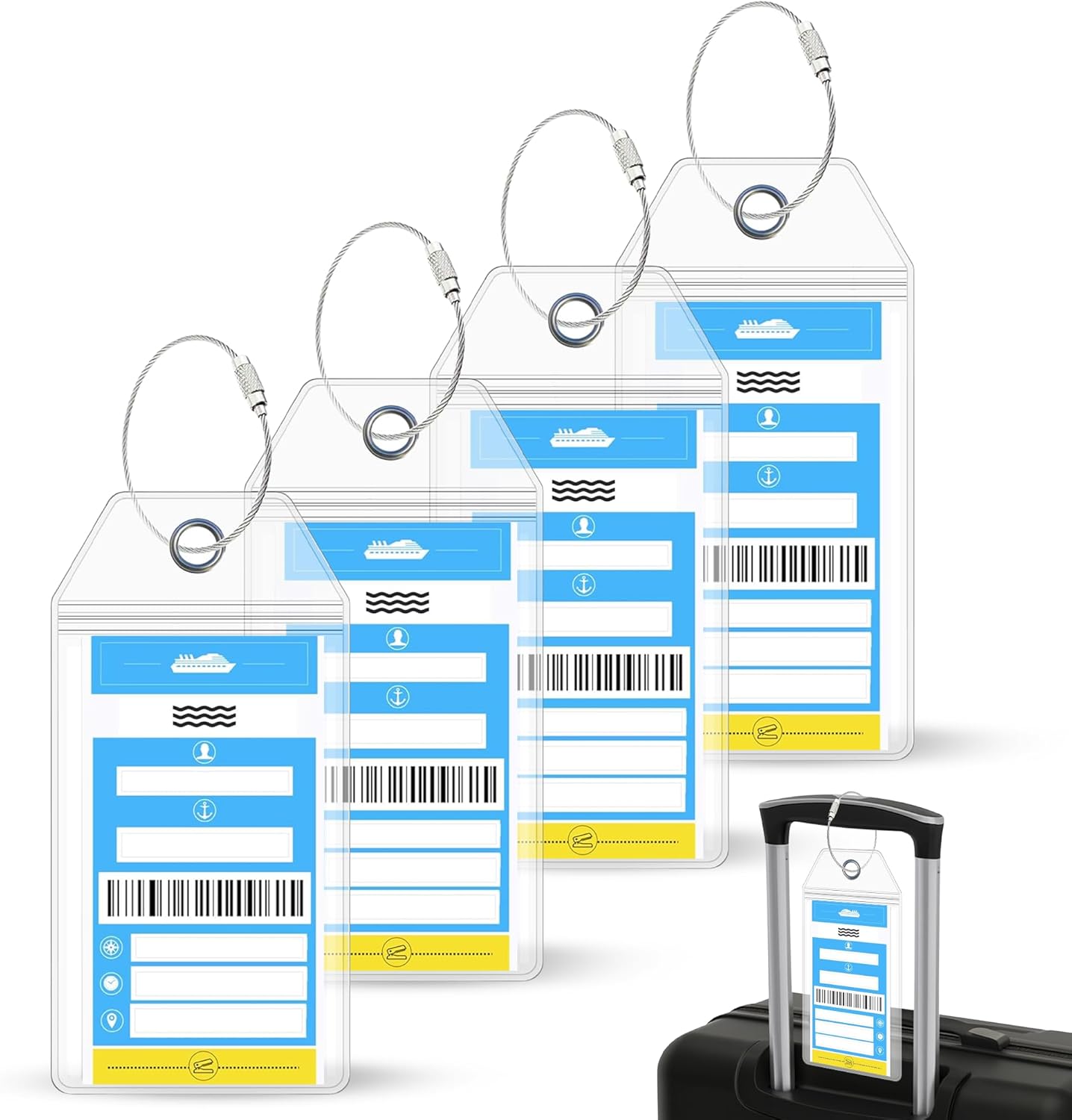 Cruise On NCL cruise luggage tag