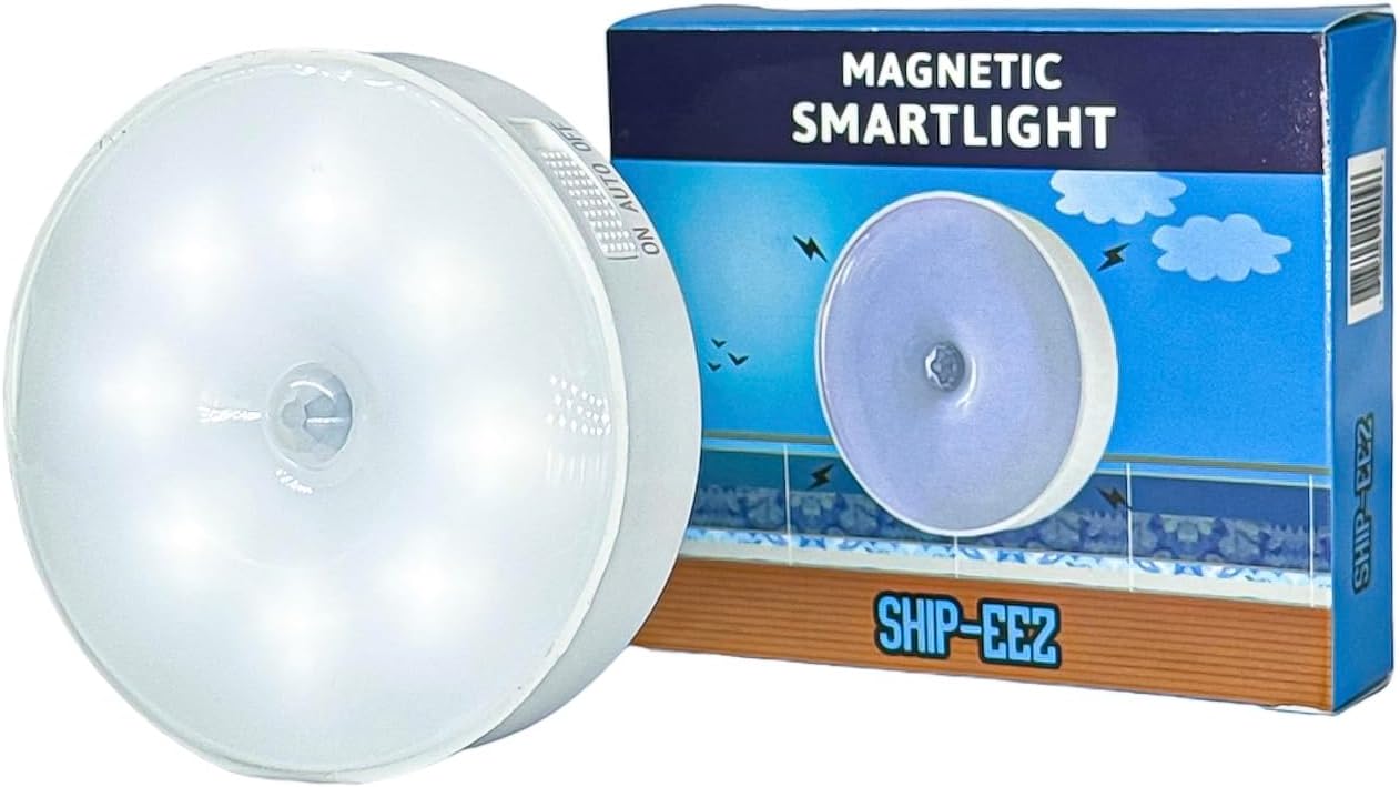 Cruise ship approved magnetic nightlight