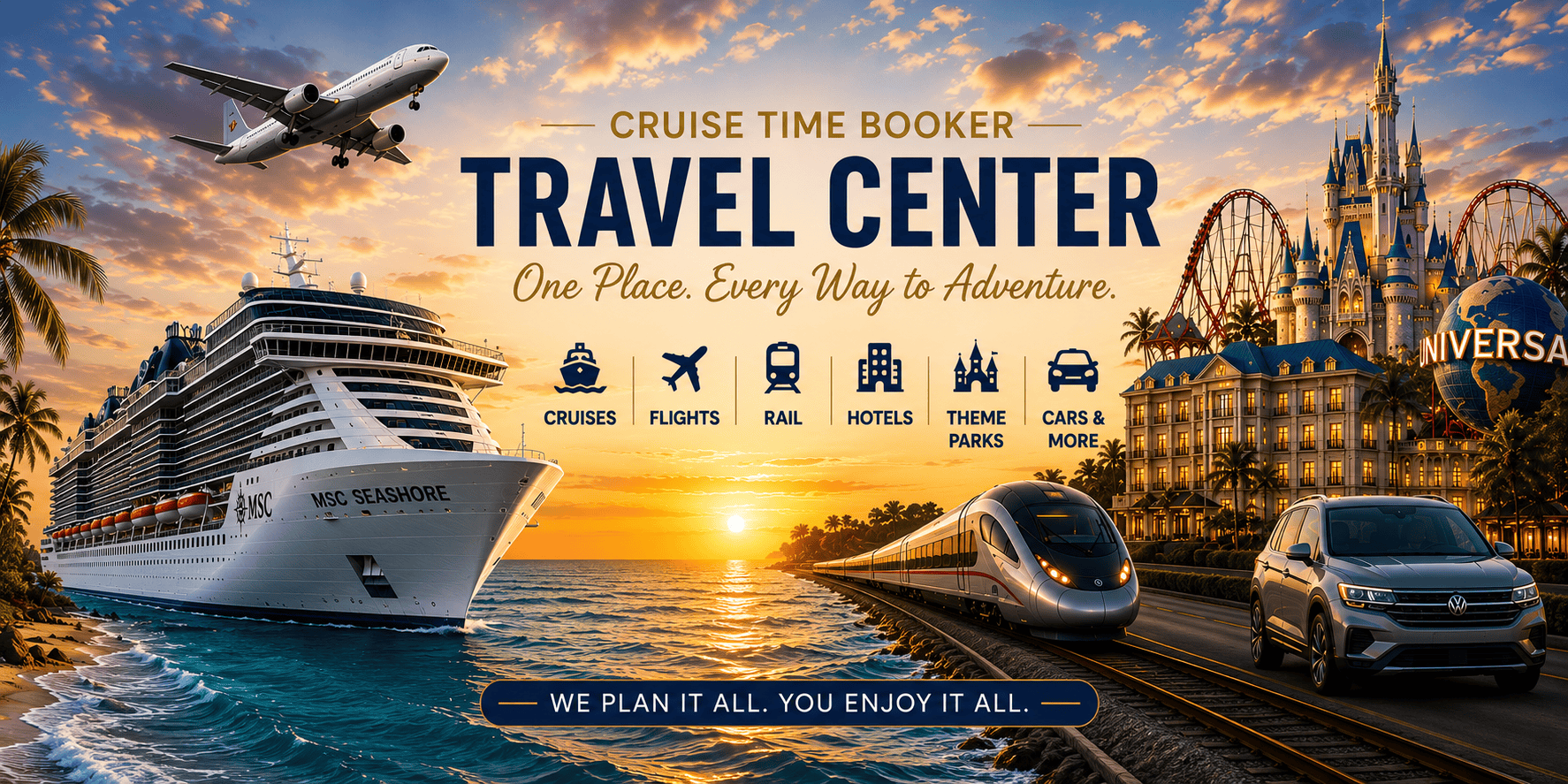 Cruise Time Booker Travel Center