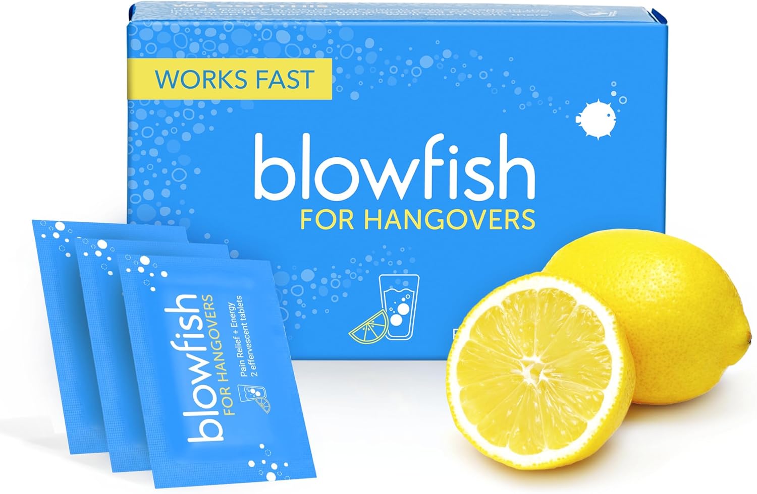 Blowfish hangover relief tablets