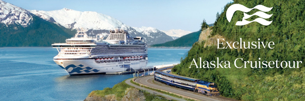 Princess Cruises exclusive 2027 Alaska CruiseTour